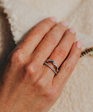 Load image into Gallery viewer, Eternity diamond ring made with the highest quality diamonds