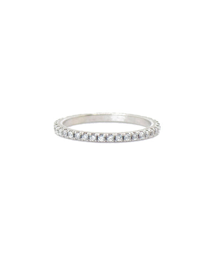 Eternity diamond ring made with the highest quality diamonds